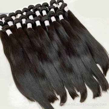 10"-40" Human Hair Extension Vendor Virgin Brazilian Human Hair Weaves Bundles Wholesale Raw Virgin Cuticle Aligned Hair